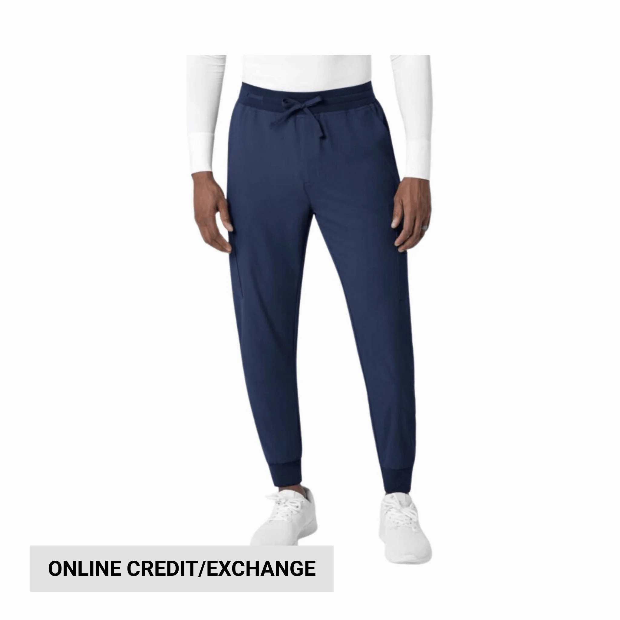 Quality Material Wink Men's Utility Jogger Scrub Pant - Navy