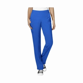 Chilly Day Layers Wink Women's Full Elastic Scrubs Pants - Royal