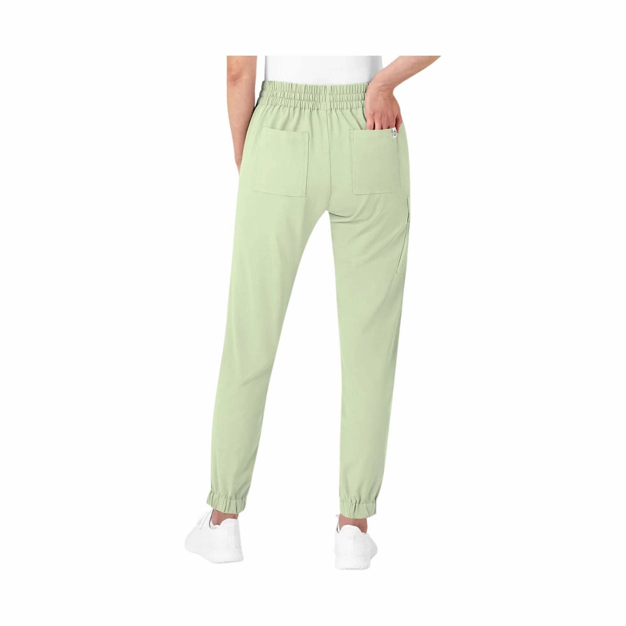 Wink Women's Jogger Scrub Pant - Fresh Mint Movement Fit OrganicCottonBlend