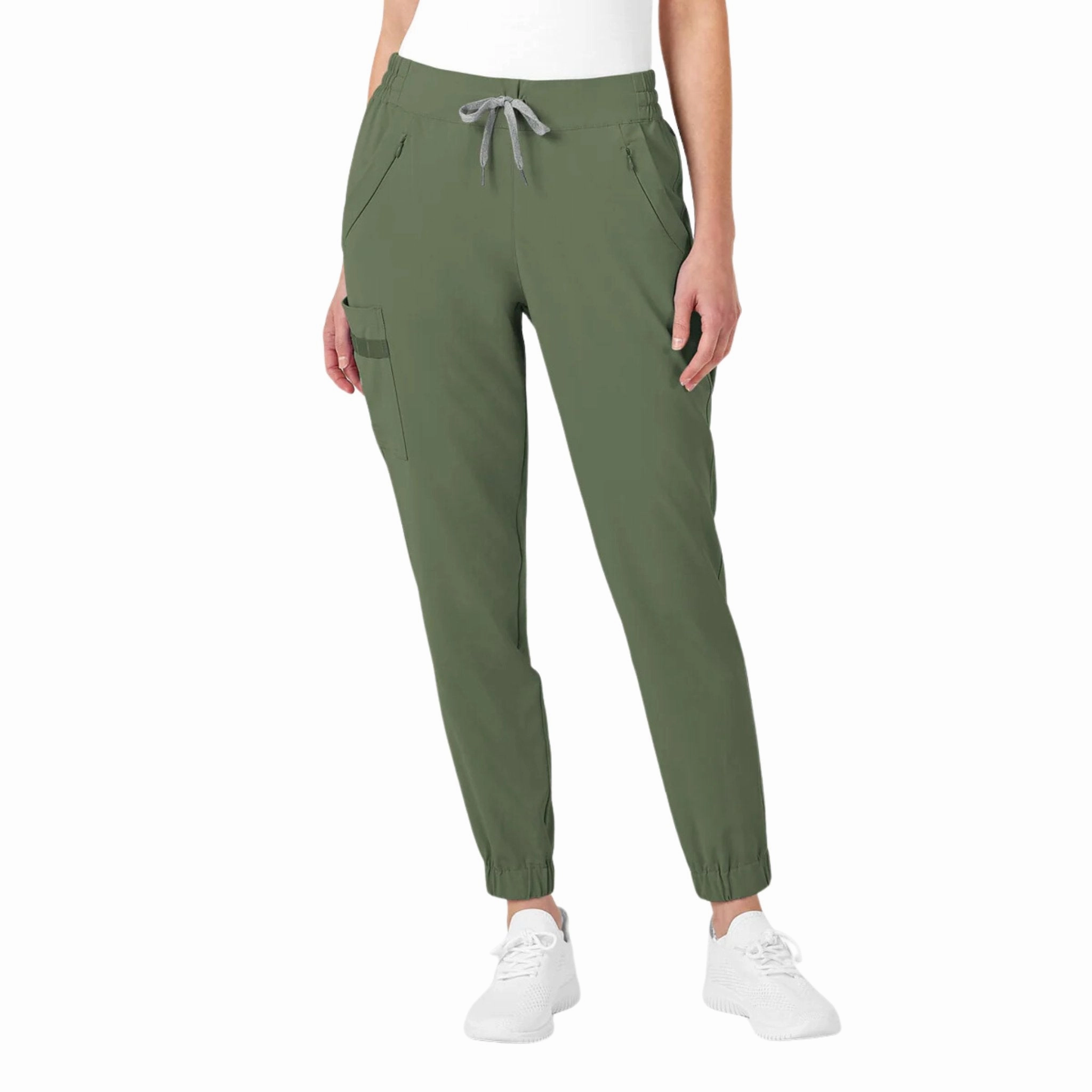 Wink Women's Jogger Scrub Pant - Olive Comfort Style