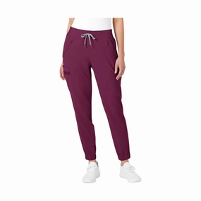 Feminine Fit Wink Women's Jogger Scrub Pant - Wine