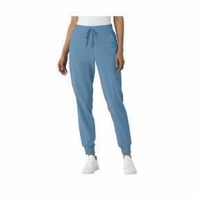 Wink Women's Renew Jogger Scrub Pant - Pacific Blue DurableBartack DurableConstruction