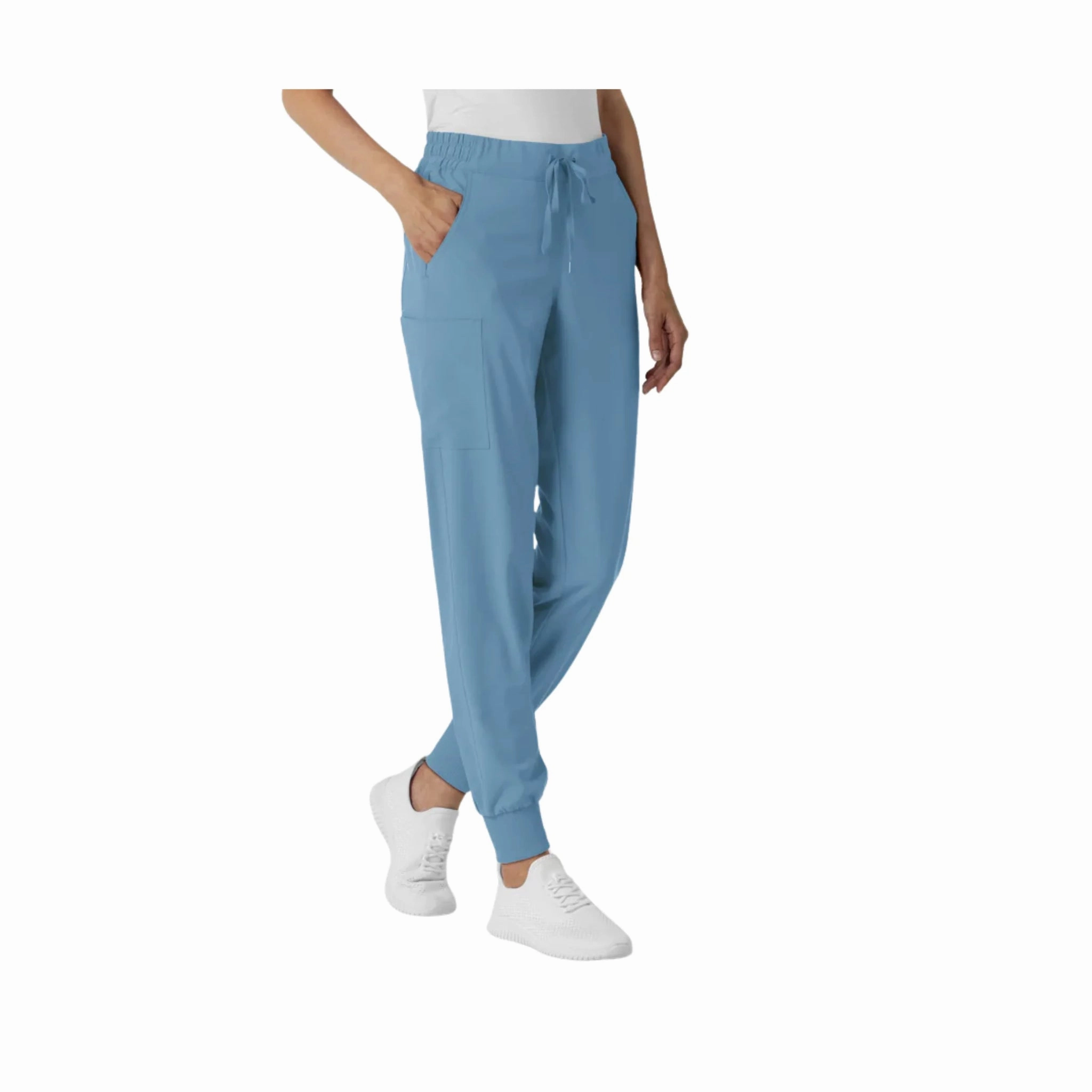 Wink Women's Renew Jogger Scrub Pant - Pacific Blue FlexibleKnees
