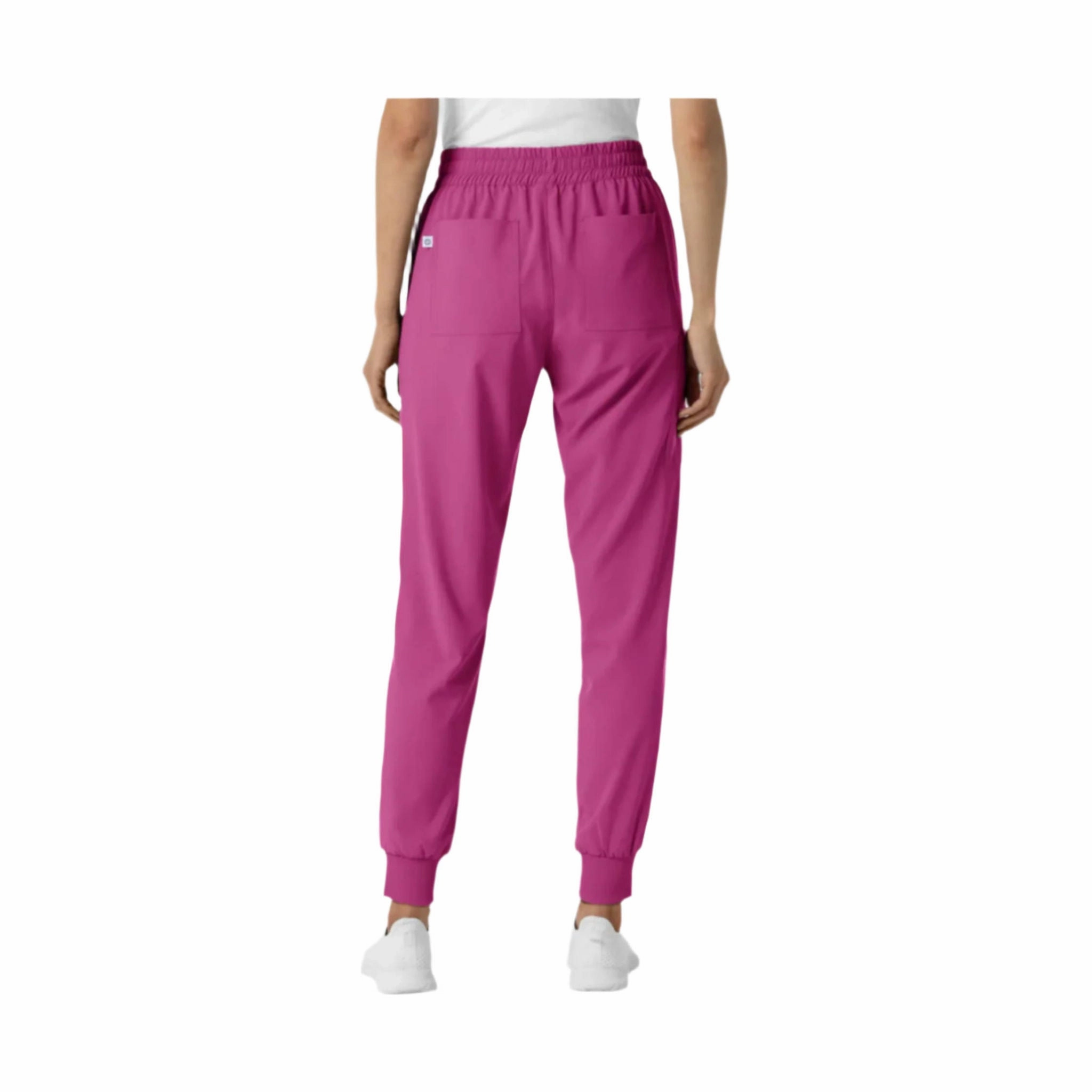 Casual Appeal Seasonless wear Wink Women's Renew Jogger Scrub Pant - Raspberry