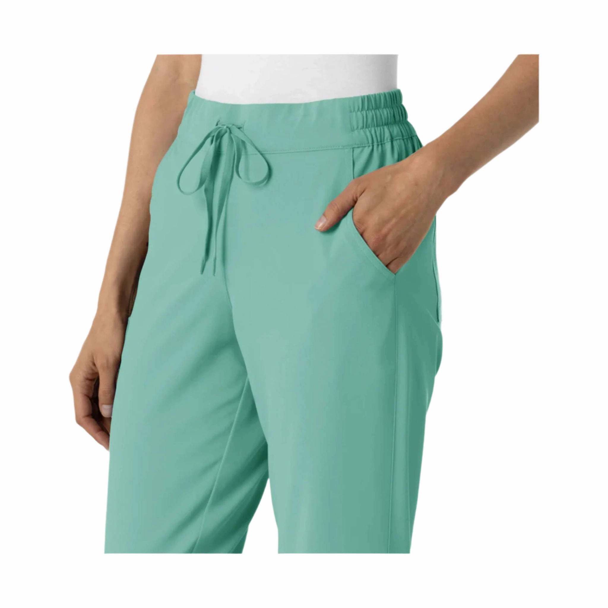 Non slip grip Wink Women's Renew Jogger Scrub Pant - Turquoise