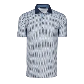 Unstructured Silhouette Wolf Whisperer Short Sleeve Polo