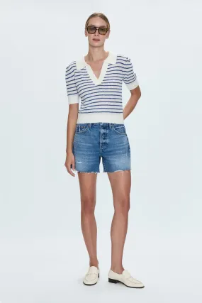 Andie High Rise Vintage Short - Thesis Distressed skateboarding gear