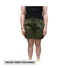 World Famous Women's Hammer Short - Olive Comfy Look