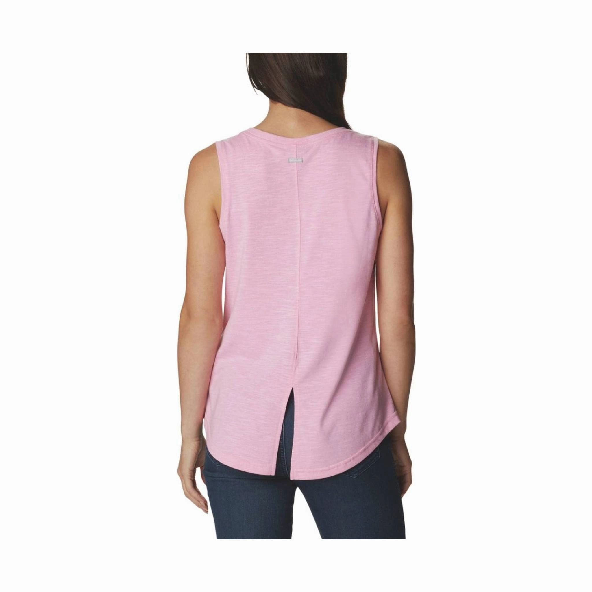 Soft Touch Fabric Columbia Women's Cades Cape Tank - Wild Rose
