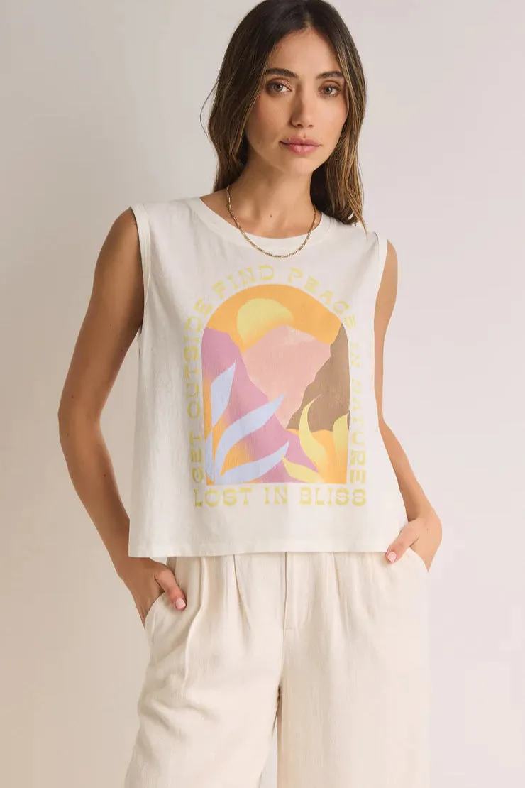 Two-Tone Design Z Supply Bliss La Mer Tank Daily Street Look