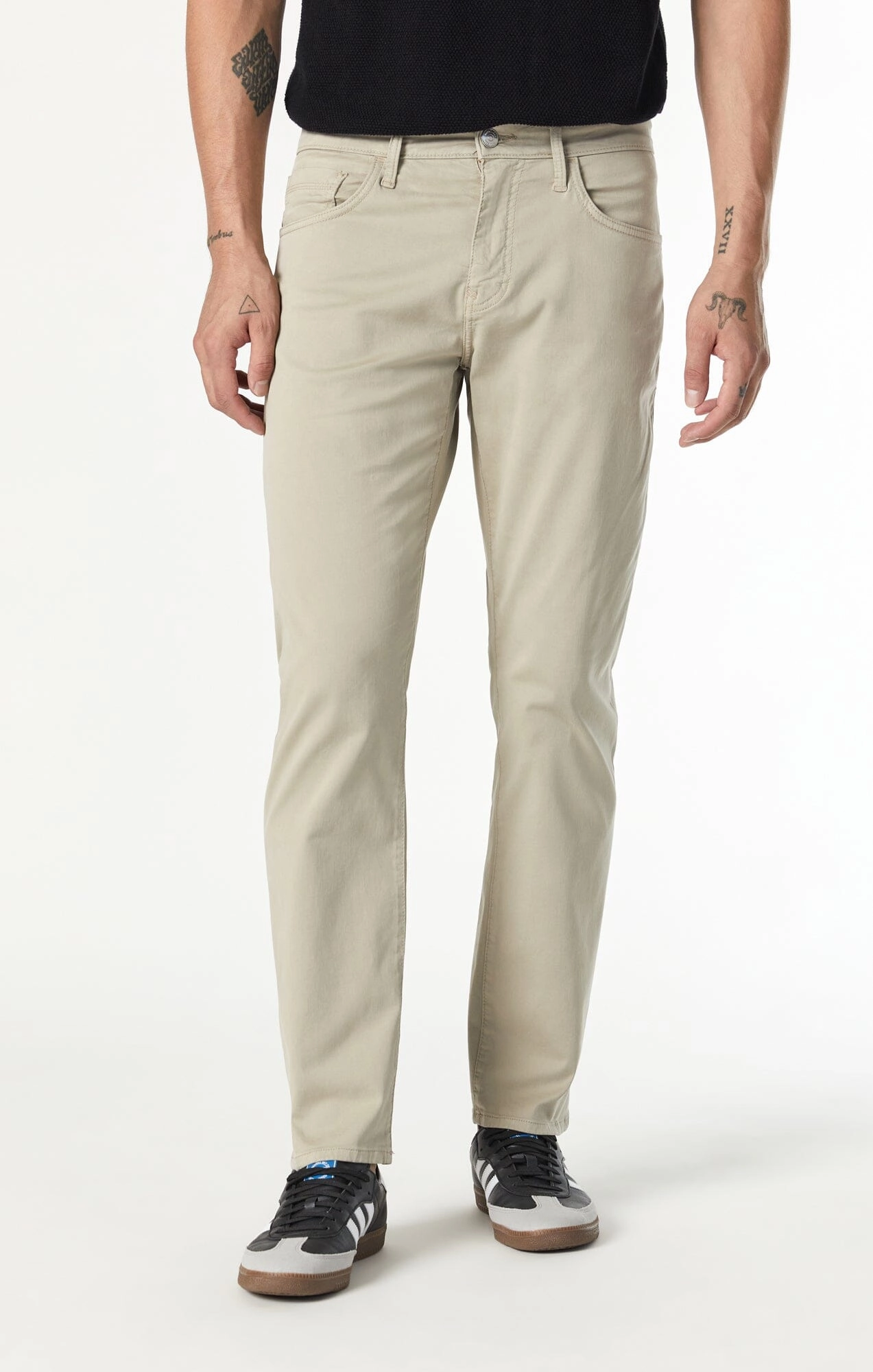 Travel-Ready ZACH STRAIGHT LEG IN ALUMINUM TWILL