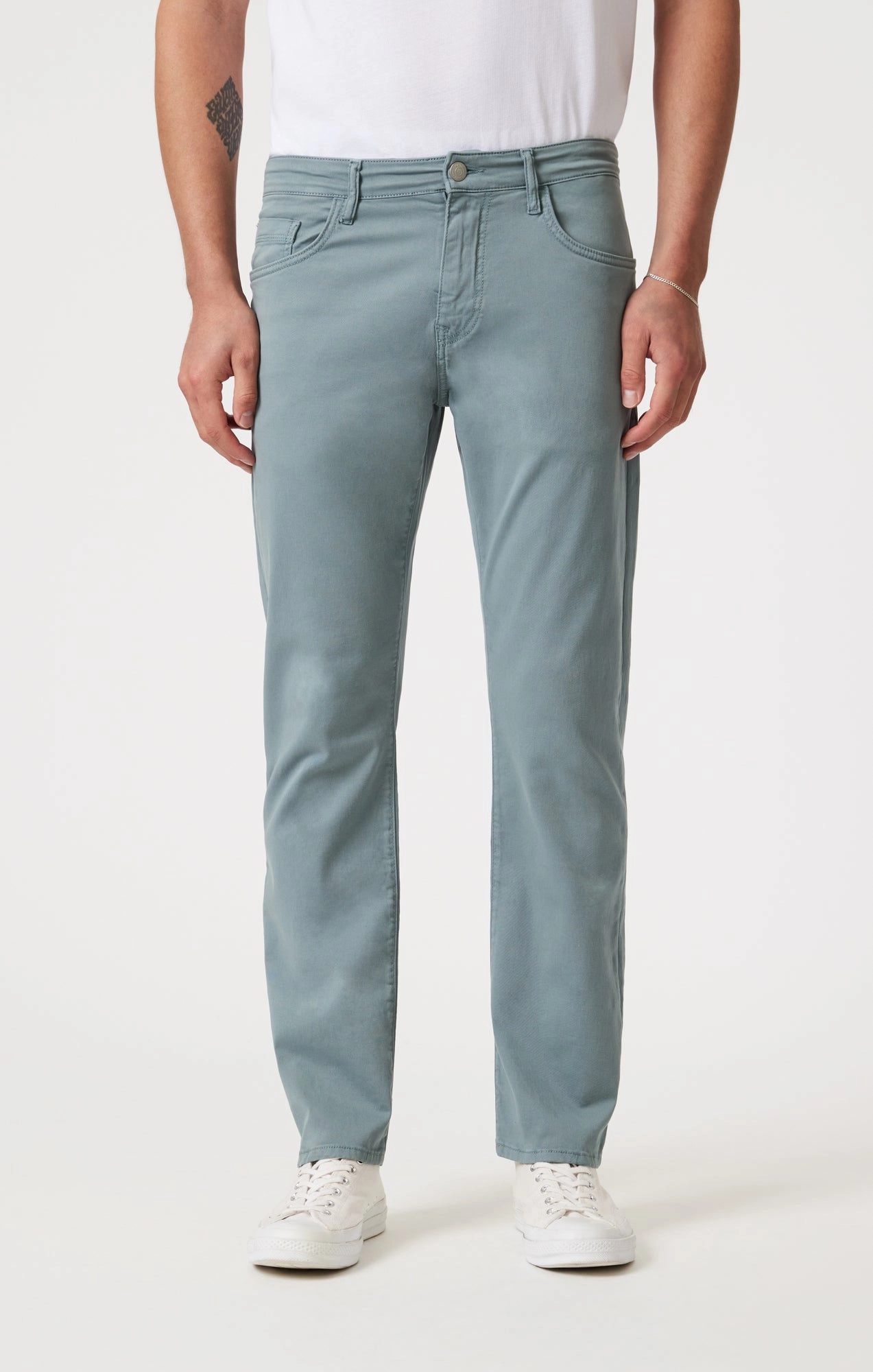 ZACH STRAIGHT LEG IN BLUE CASUAL TWILL No Tag simple design