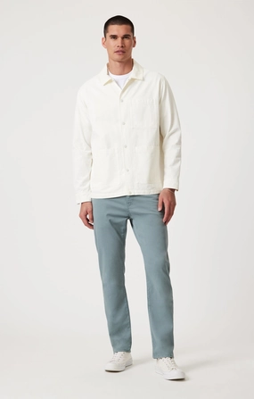 Versatile Wearable ZACH STRAIGHT LEG IN BLUE CASUAL TWILL
