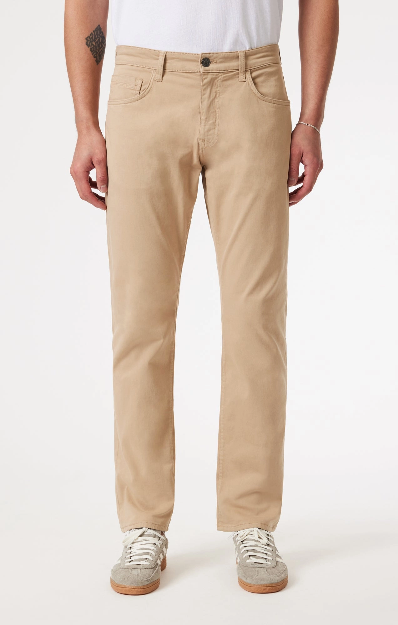 ZACH STRAIGHT LEG IN CASHEW TWILL Thermal Regulating