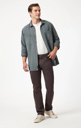 Core Ease Ultra Stretch ZACH STRAIGHT LEG IN COFFEE CASUAL TWILL