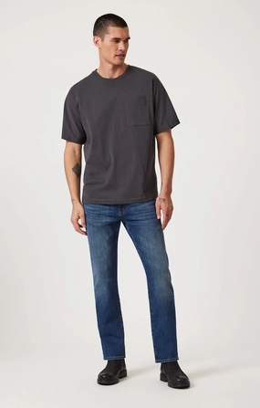 ZACH STRAIGHT LEG IN DARK USED WILLIAMSBURG Trend Neutral Couple Look Lightweight