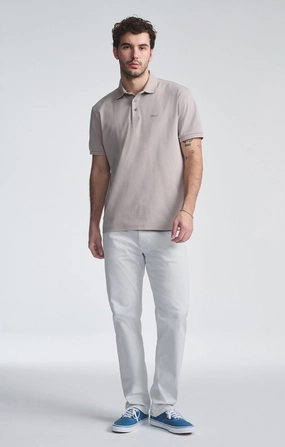 ZACH STRAIGHT LEG IN IVORY TWILL AntiPilling