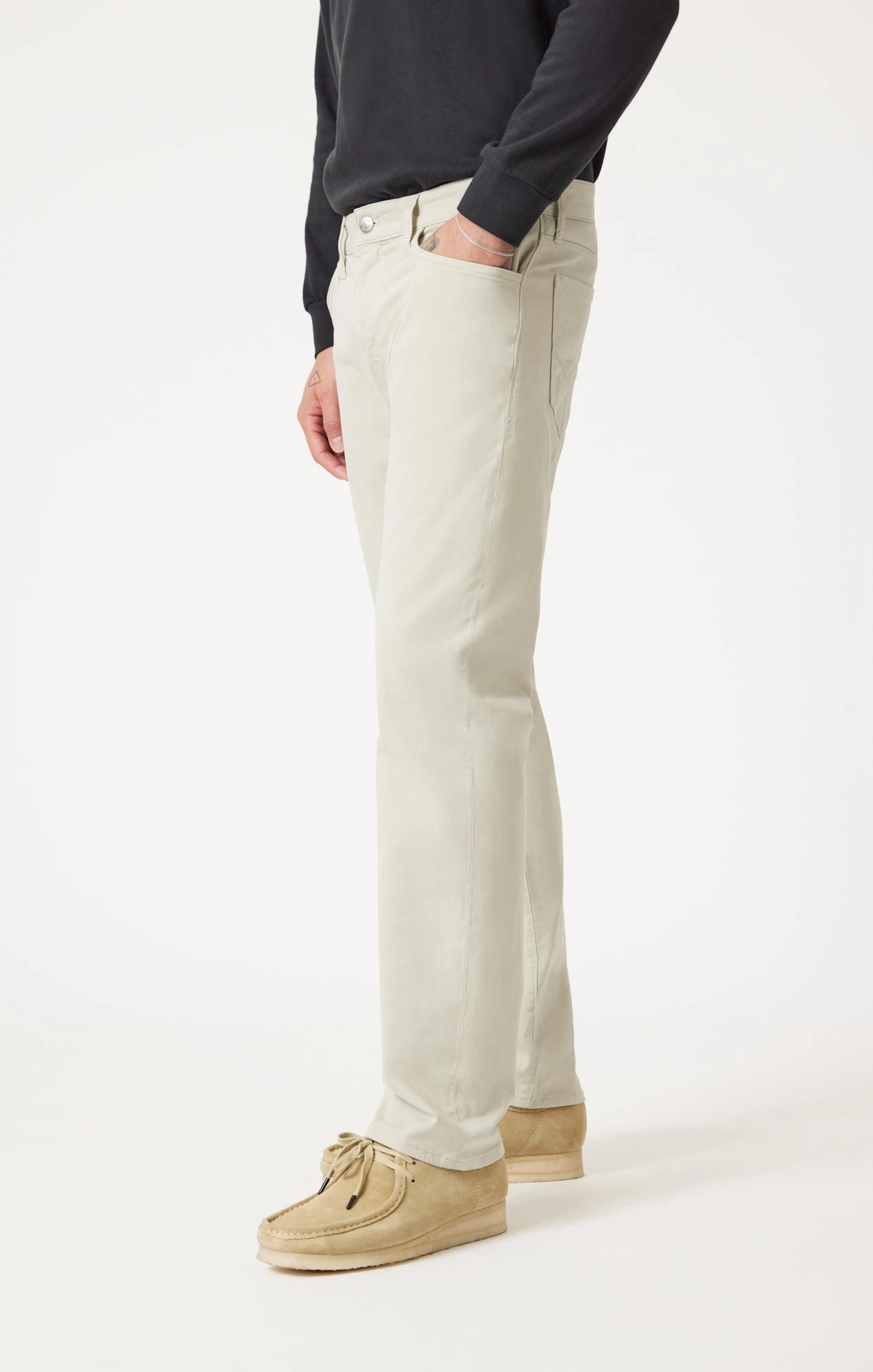 ZACH STRAIGHT LEG IN MINT TWILL Movement Ease