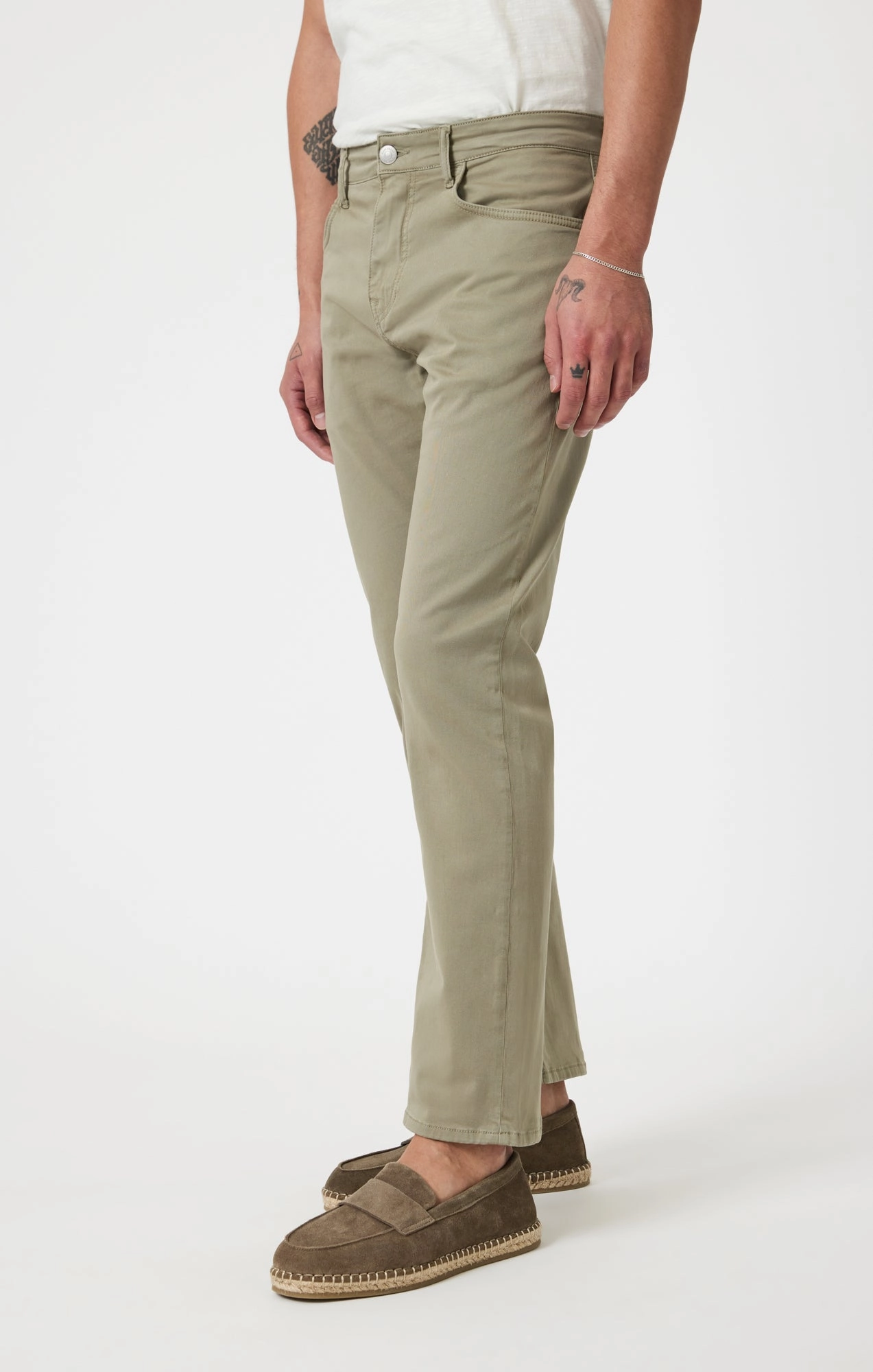 ZACH STRAIGHT LEG IN RESEDA CASUAL TWILL Reinforced Knees