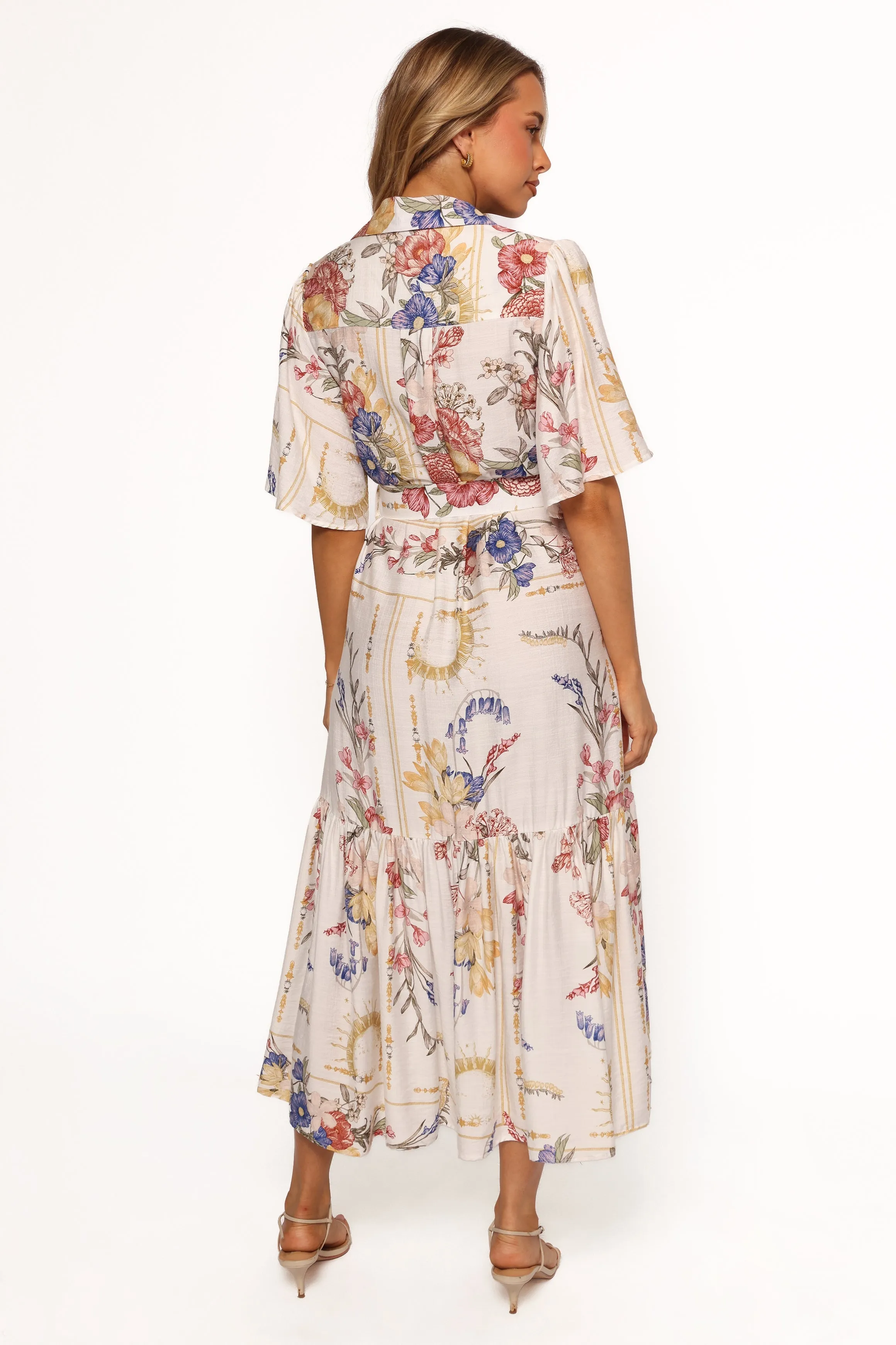Hot Now Easy Vibe Zaya Midi Dress - Floral